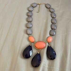 Vintage inspired Faceted Bead Necklace